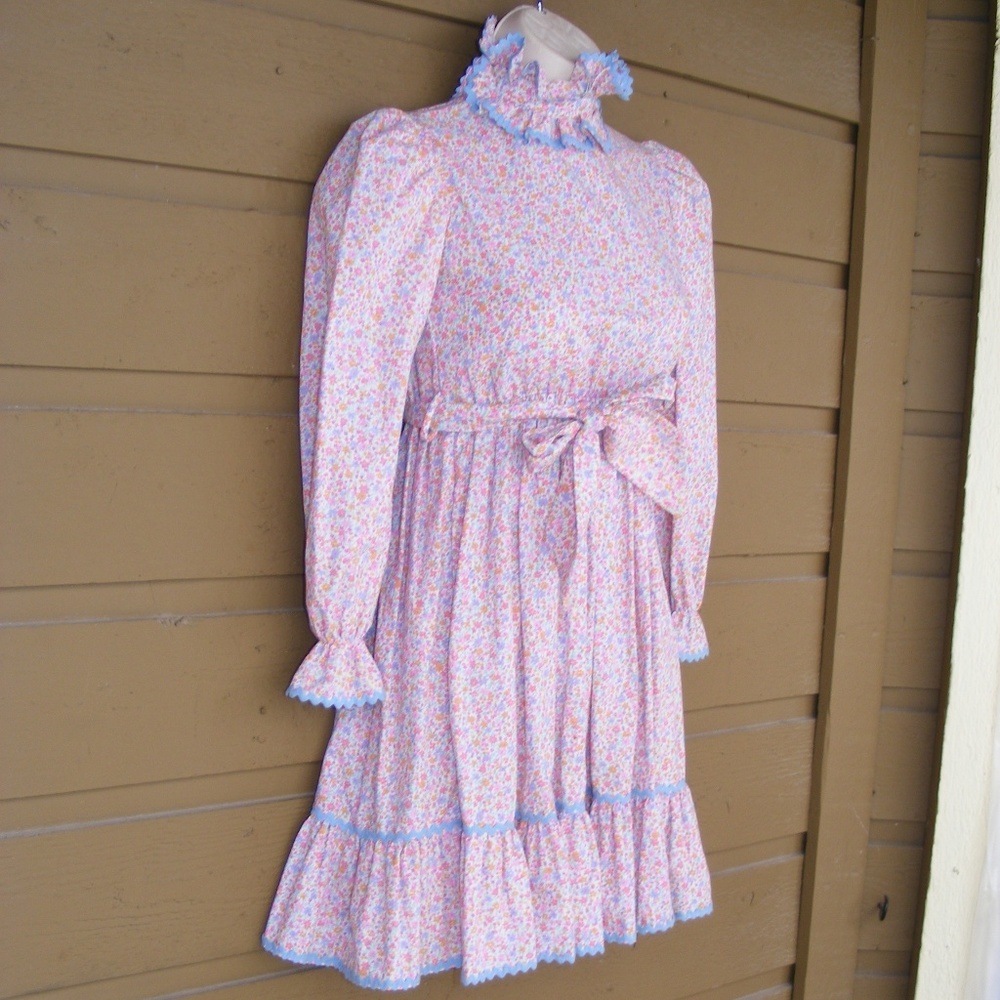 SOLD!! Vtg YVES SAINT LAURENT Girls Dress, 8 - Picture 3 of 7